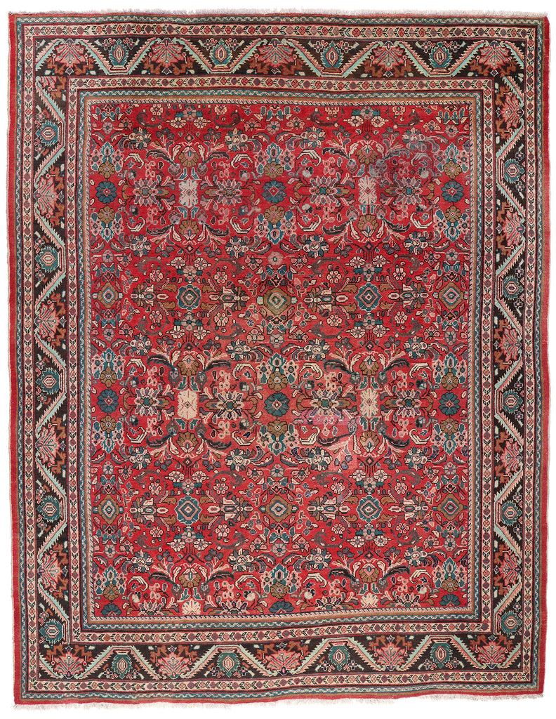 11 x 14 Vintage Persian Mahal Rug 79145