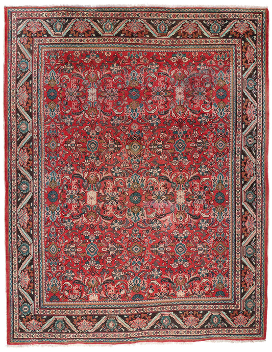 11 x 14 Vintage Persian Mahal Rug 79145