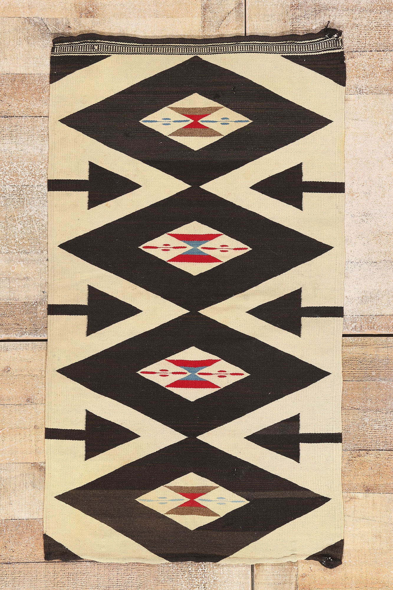 2 x 4 Antique Rio Grande Chimayo Rug 79215