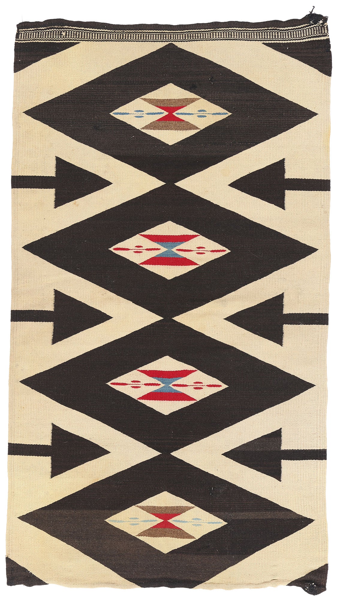 2 x 4 Antique Rio Grande Chimayo Rug 79215