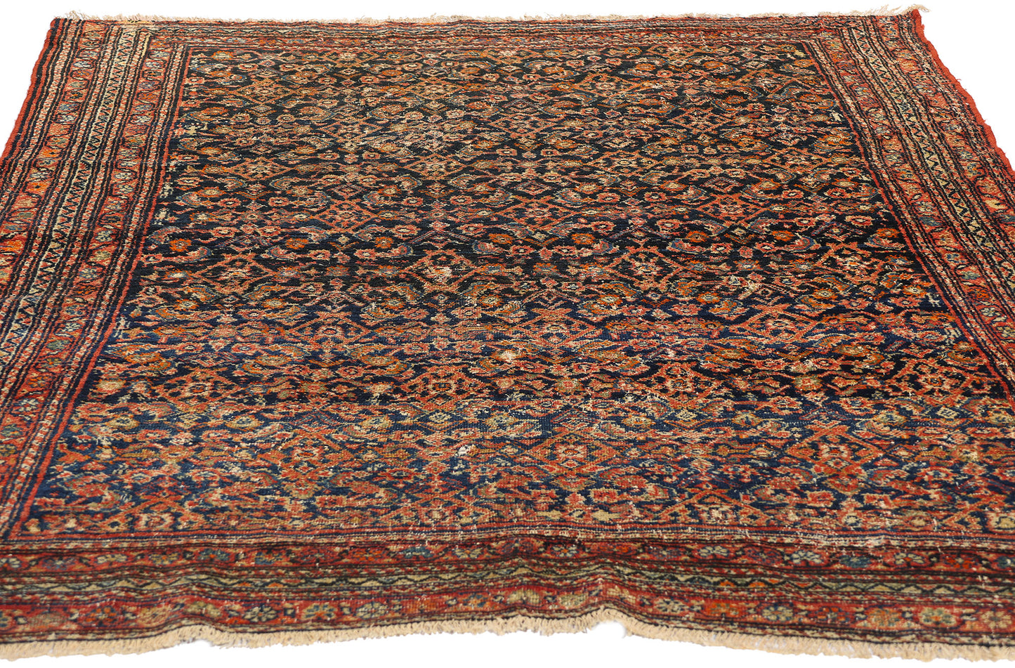 5 x 6 Antique Persian Mahal Rug 78986