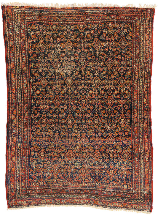 5 x 6 Antique Persian Mahal Rug 78986