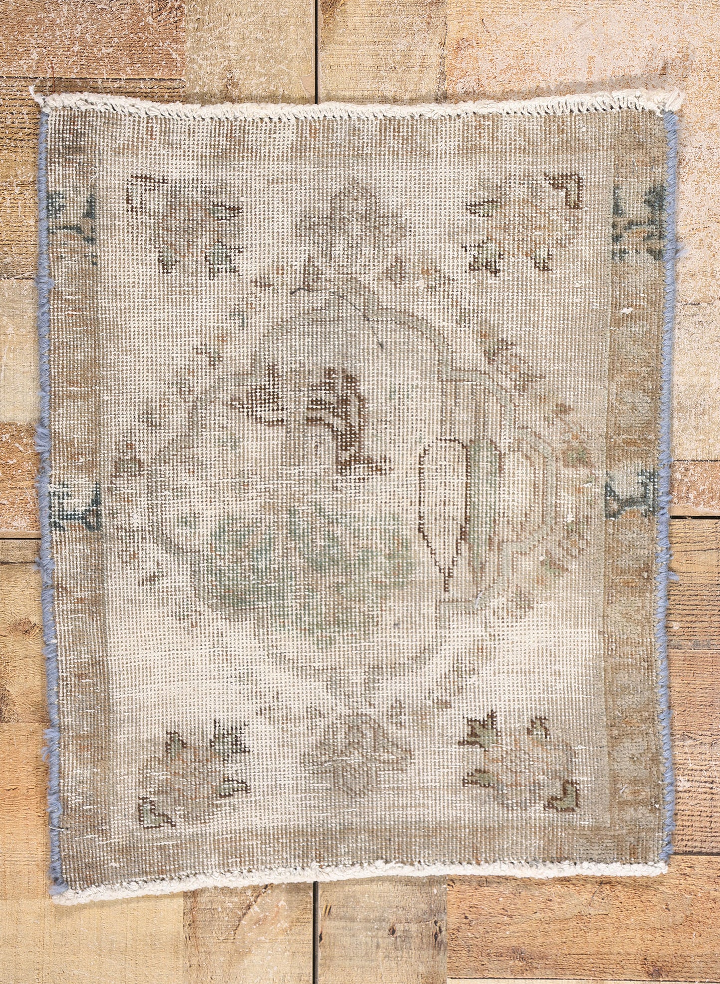 2 x 2 Antique Persian Hamadan Rug 79123