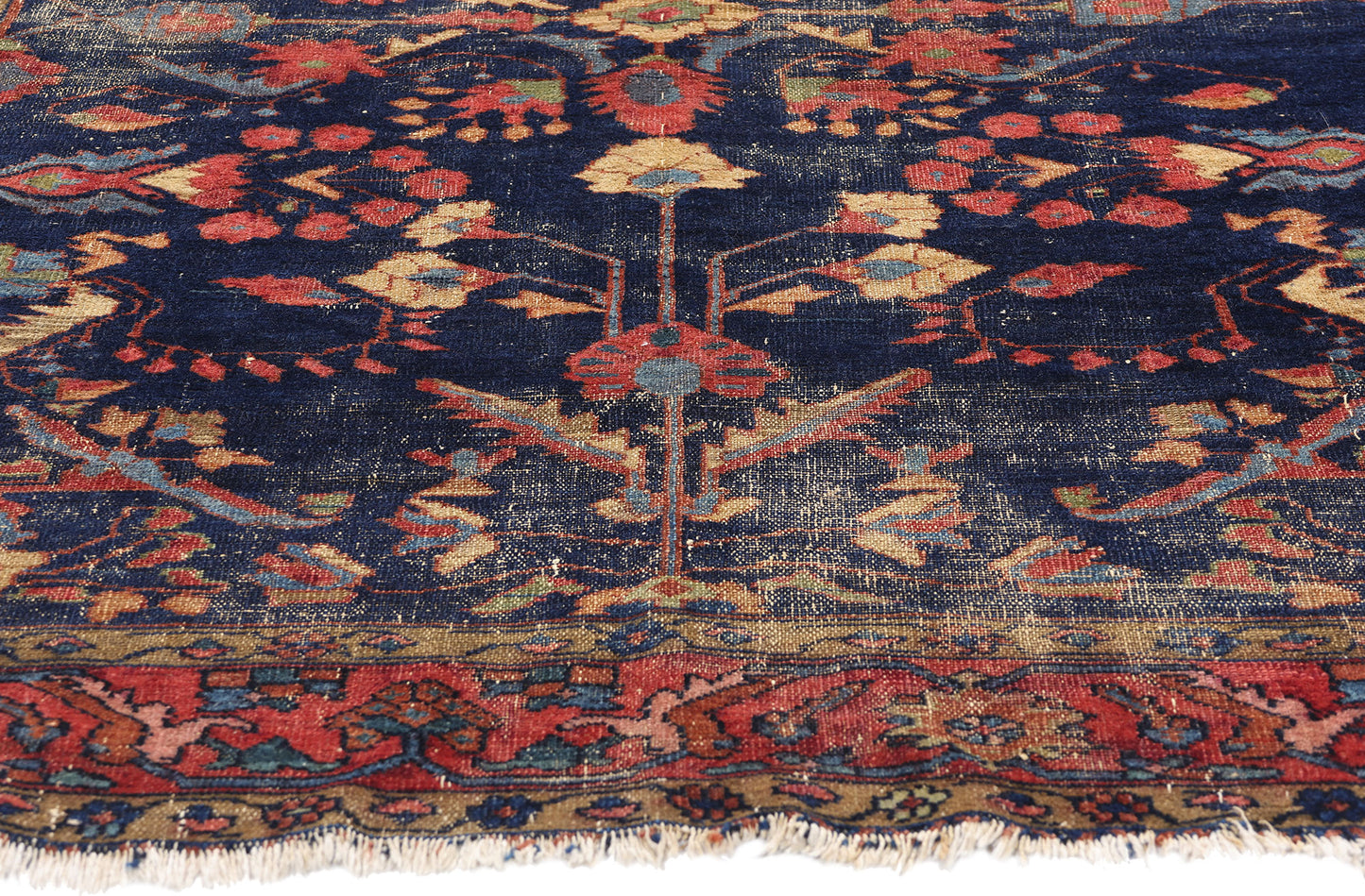 5 x 6 Antique Persian Lilihan Rug 79001