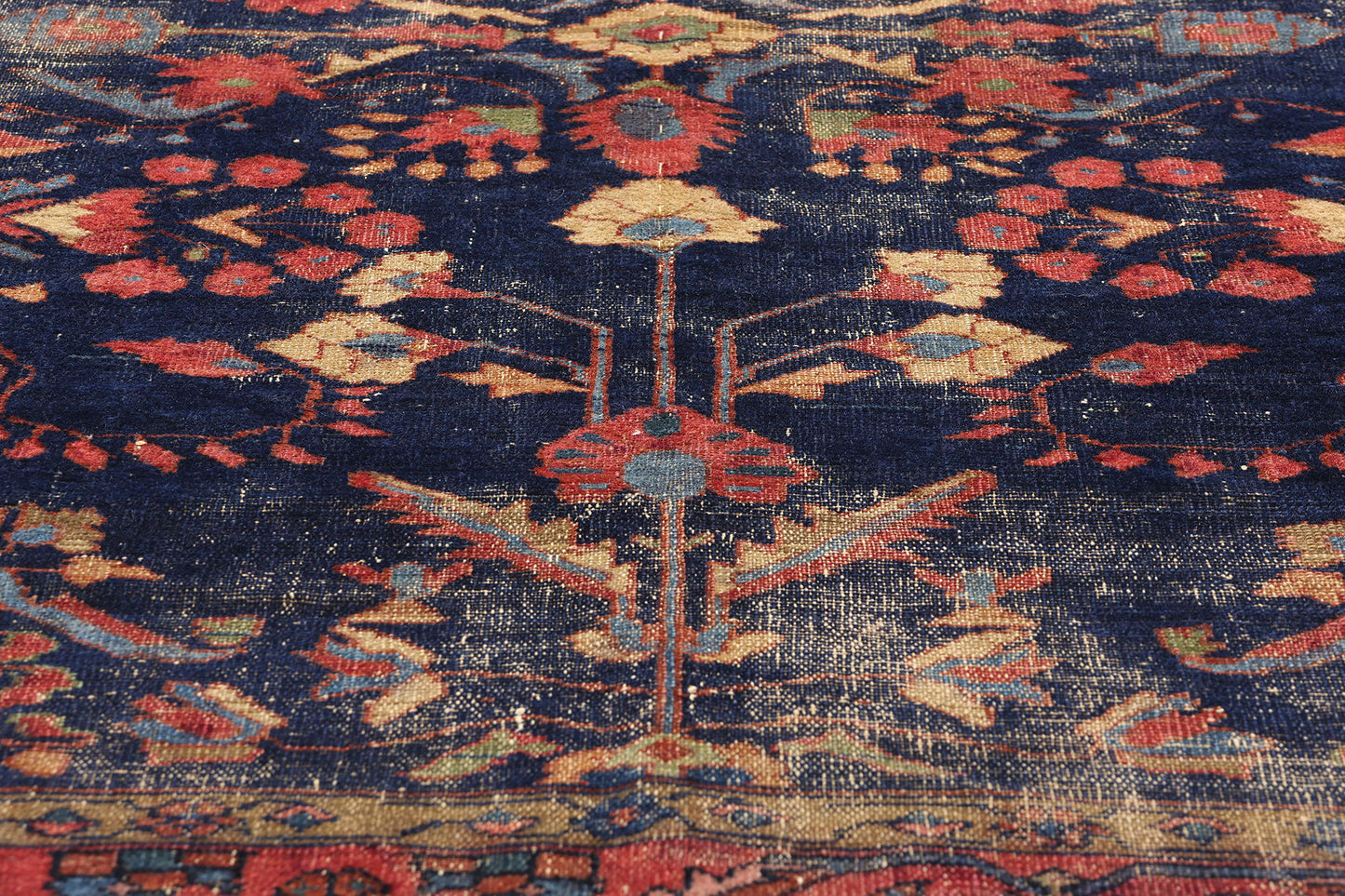 5 x 6 Antique Persian Lilihan Rug 79001