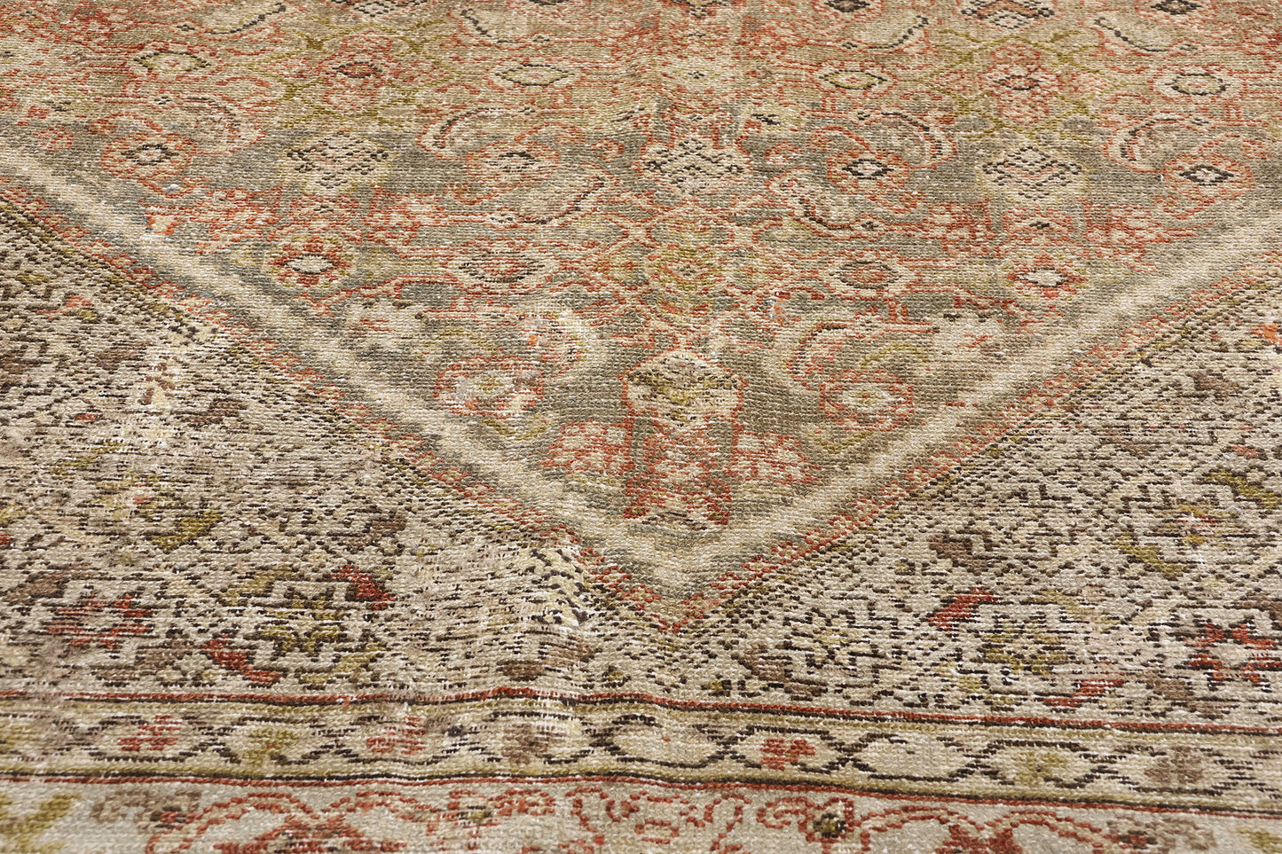 5 x 13 Antique Persian Malayer Rug 61372