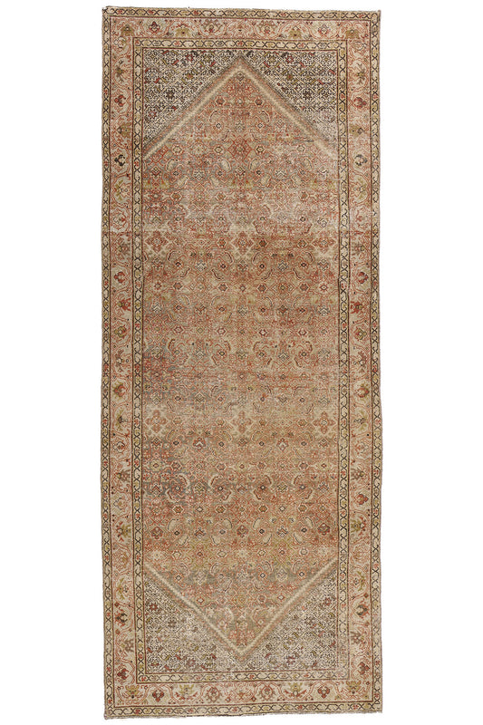 5 x 13 Antique Persian Malayer Rug 61372