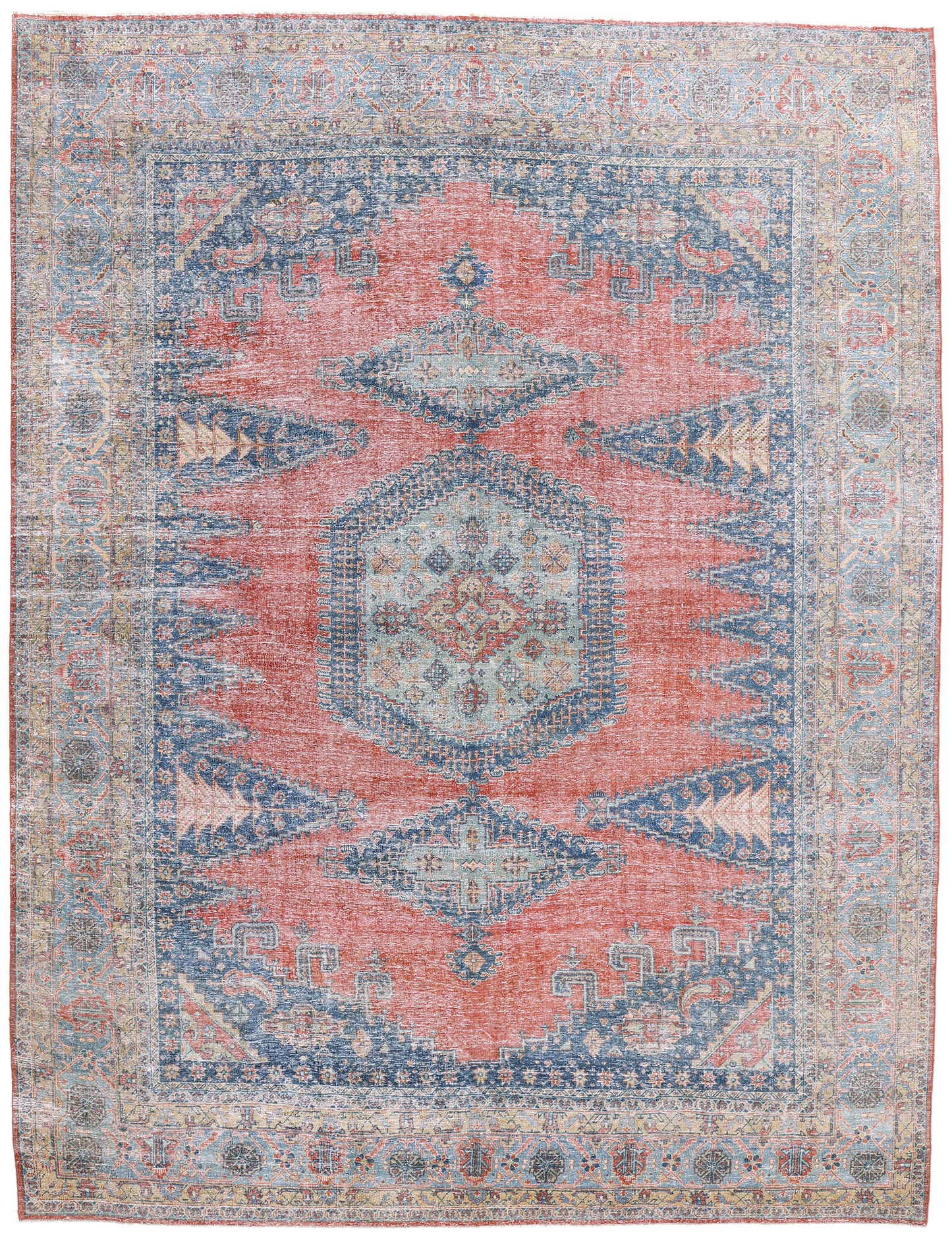 11 x 14 Antique Persian Viss Rug 61362