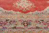 12 x 17 Antique Red Persian Mashhad Rug 61302