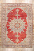12 x 17 Antique Red Persian Mashhad Rug 61302