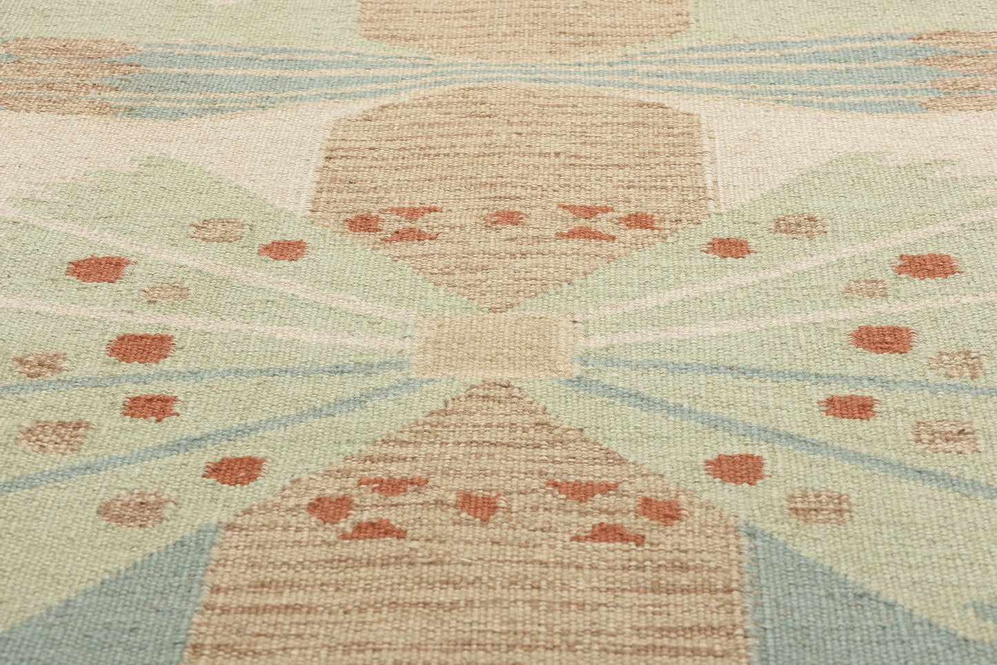 10 x 12 Scandinavian Modern Swedish Inspired Kilim Rug 31106