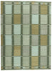 10 x 14 Scandinavian Modern Green Swedish Inspired Kilim Rug 31119