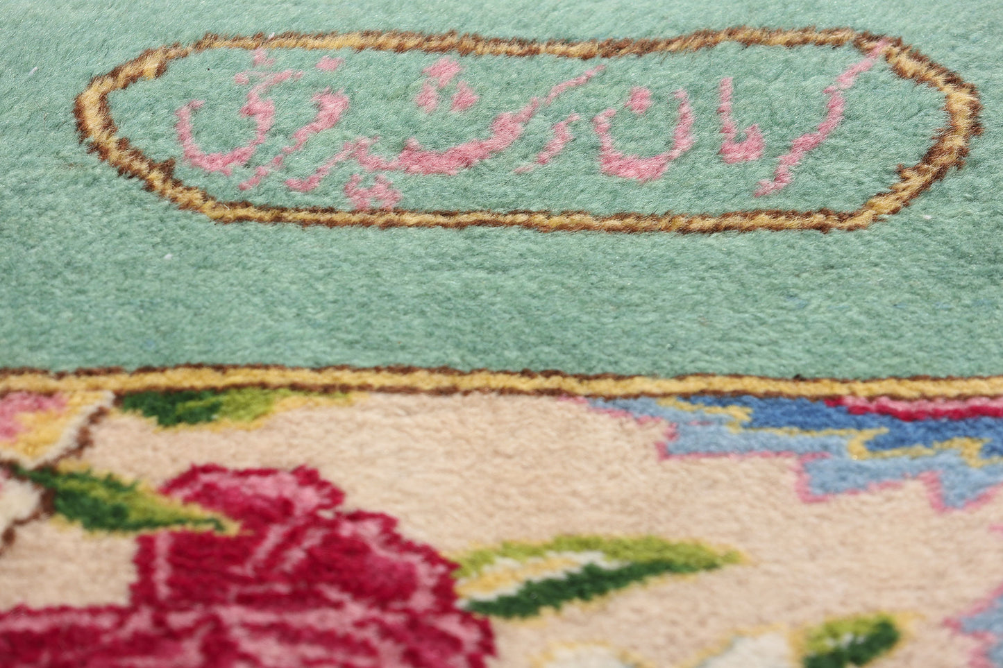 3 x 20 Signed Vintage Persian Kerman Rug 61367