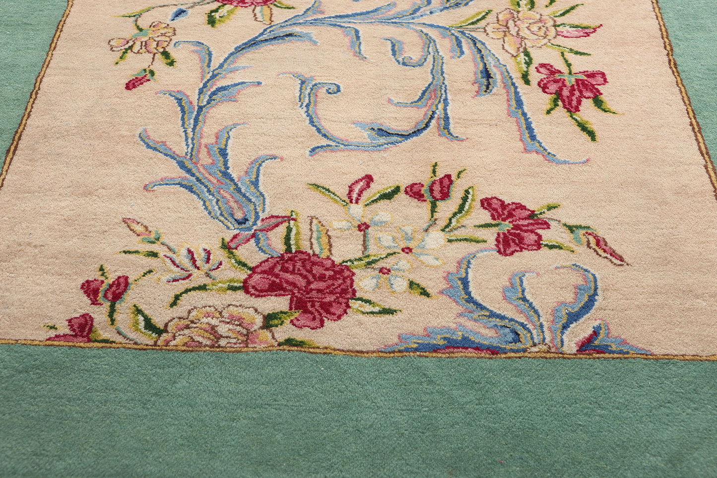 3 x 20 Signed Vintage Persian Kerman Rug 61367