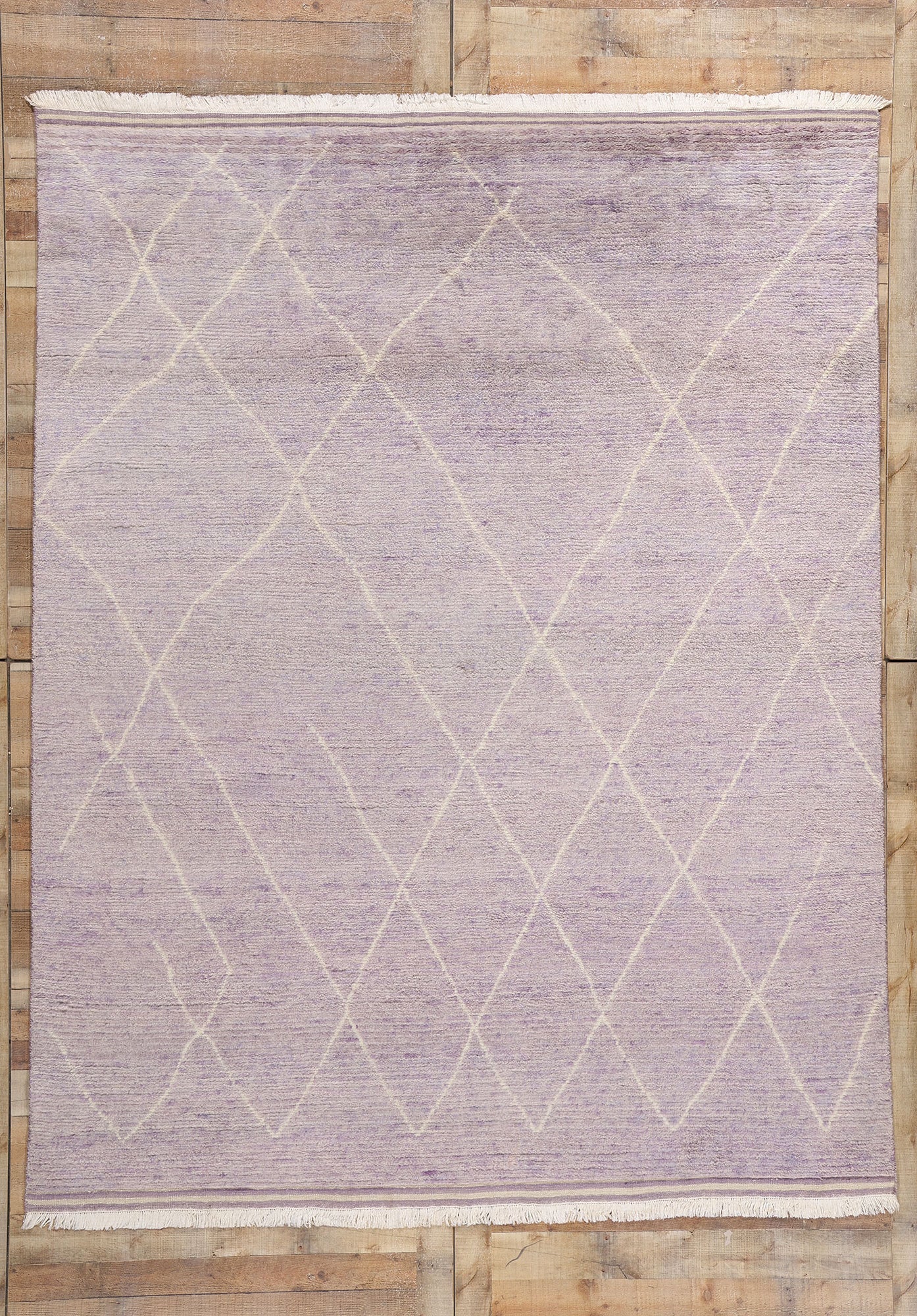 8 x 10 Lavender Mirage Modern Moroccan Rug 31209