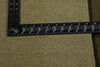 10 x 13 Solid Olive Green Modern Rug 31155