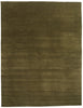 10 x 13 Solid Olive Green Modern Rug 31155