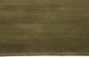 5 x 8 Solid Olive Green Modern Rug 31174