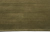5 x 8 Solid Olive Green Modern Rug 31175