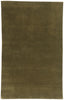 5 x 8 Solid Olive Green Modern Rug 31177