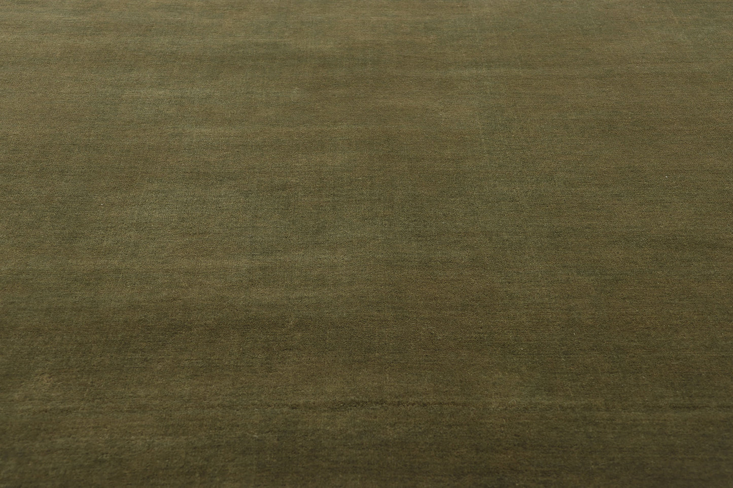 6 x 9 Solid Olive Green Modern Rug 31163
