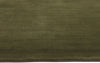 7 x 9 Solid Olive Green Modern Rug 31178