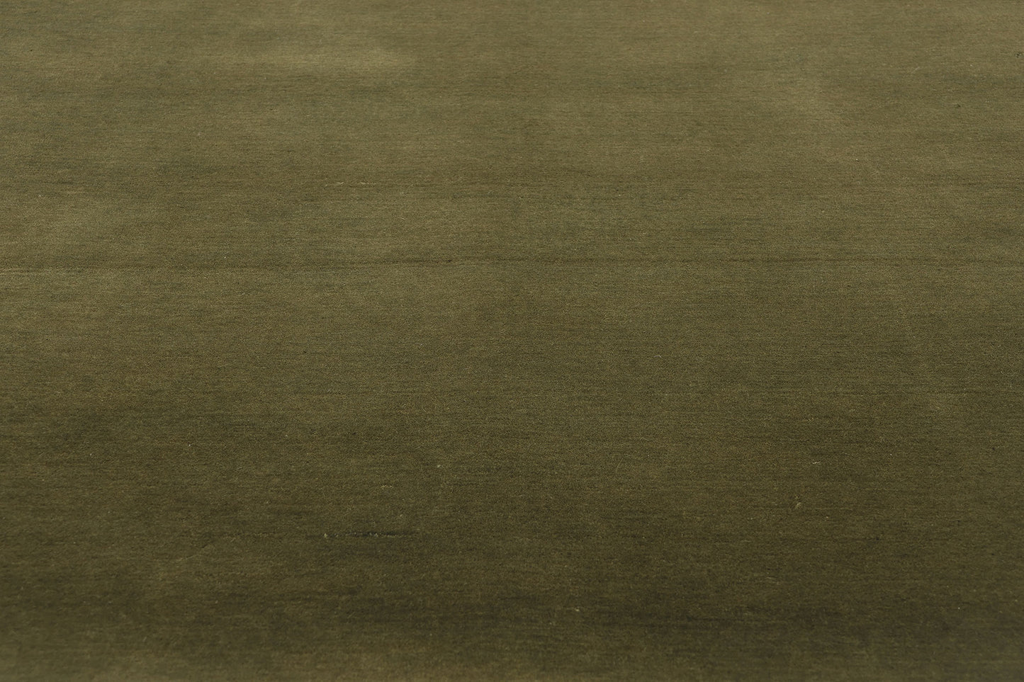 8 x 10 Solid Olive Green Modern Rug 31156