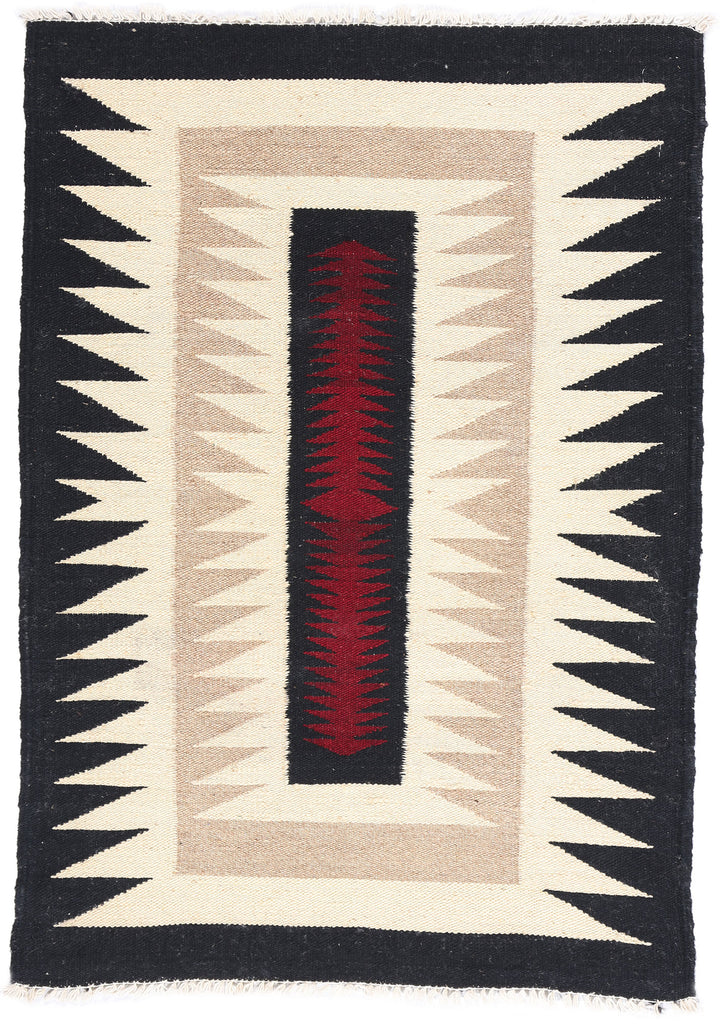 2 x 3 Southwest Modern Navajo-Style Kilim Rug 81130