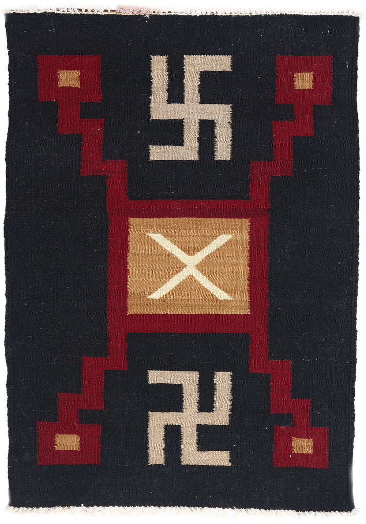 2 x 3 Southwest Modern Navajo-Style Kilim Rug 81132