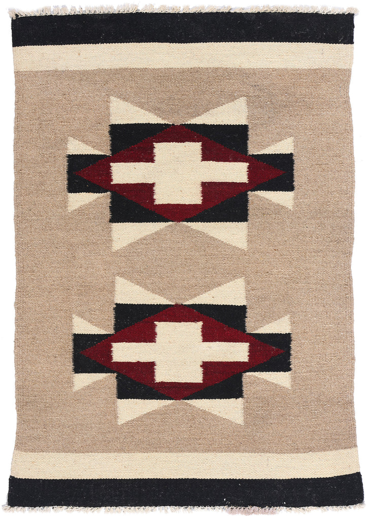2 x 3 Southwest Modern Navajo-Style Kilim Rug 81133