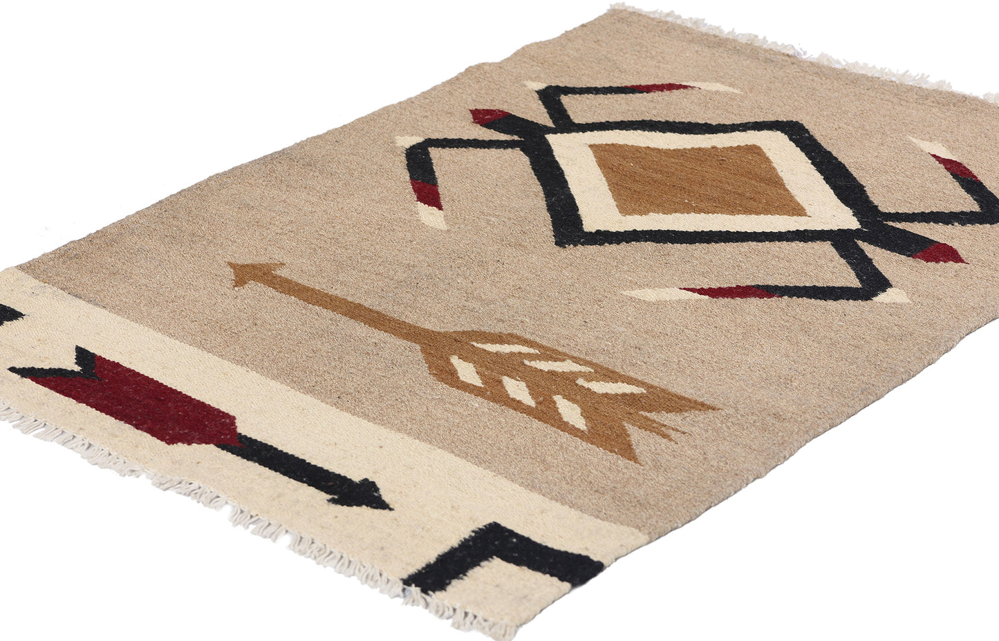 2 x 3 Southwest Modern Navajo-Style Kilim Rug 81135