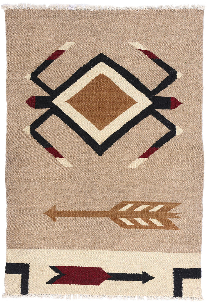2 x 3 Southwest Modern Navajo-Style Kilim Rug 81135