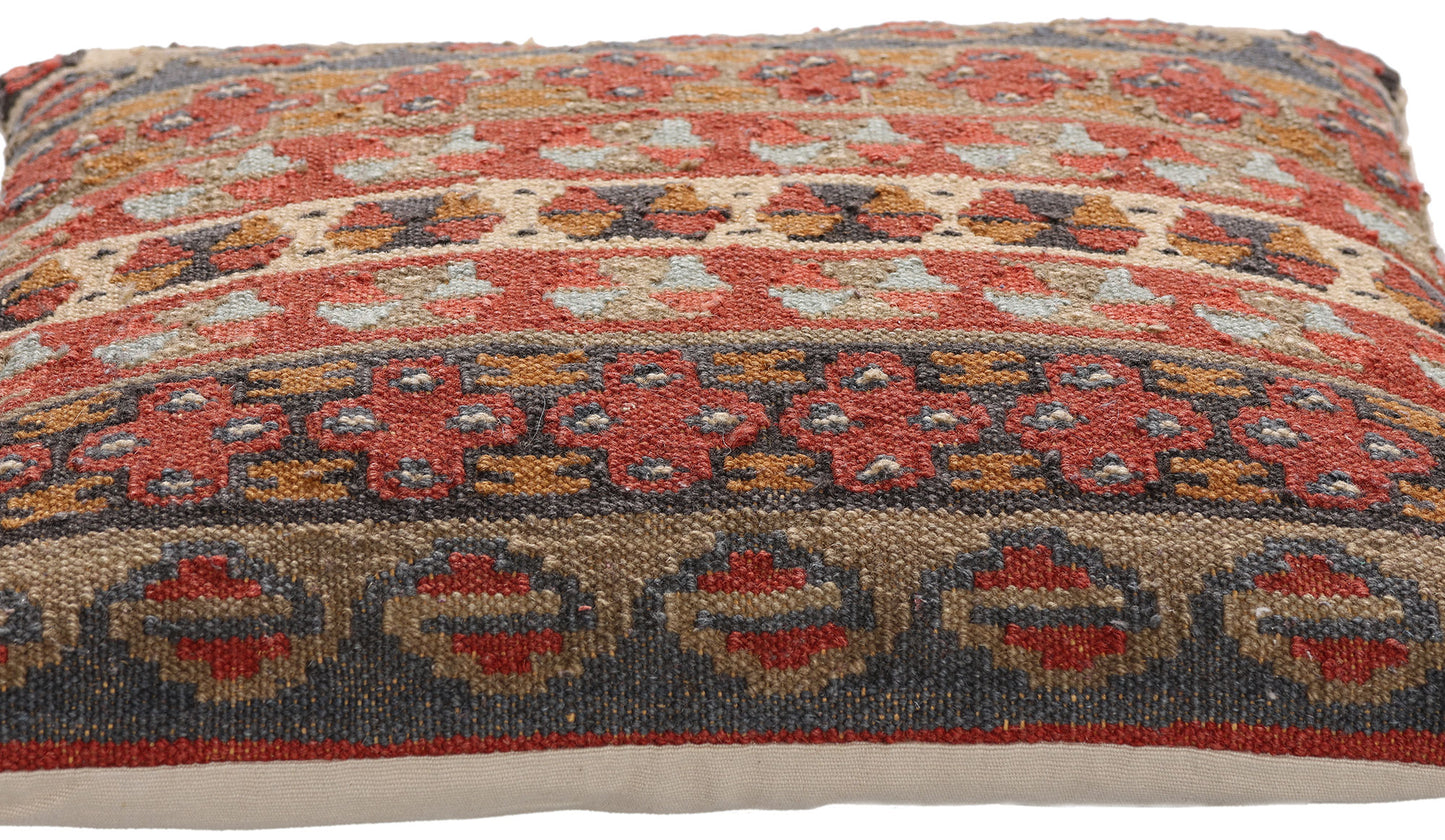 1 x 1 Southwestern Style Kilim Pillow 79252