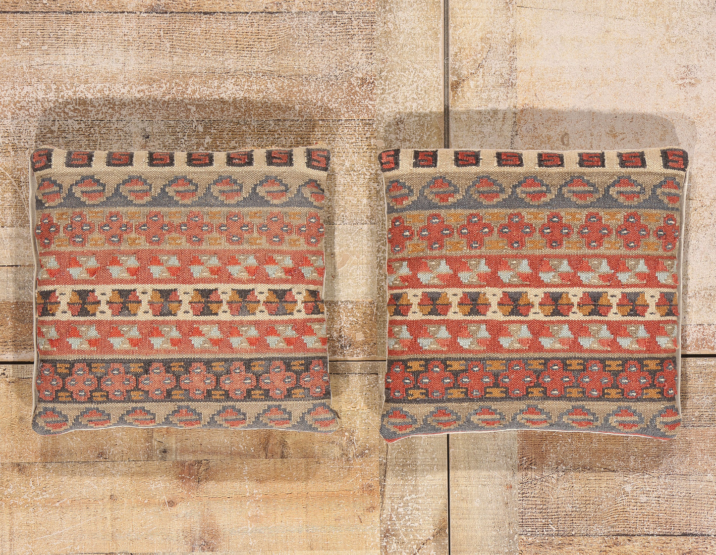 1 x 1 Southwestern Style Kilim Pillow 79252