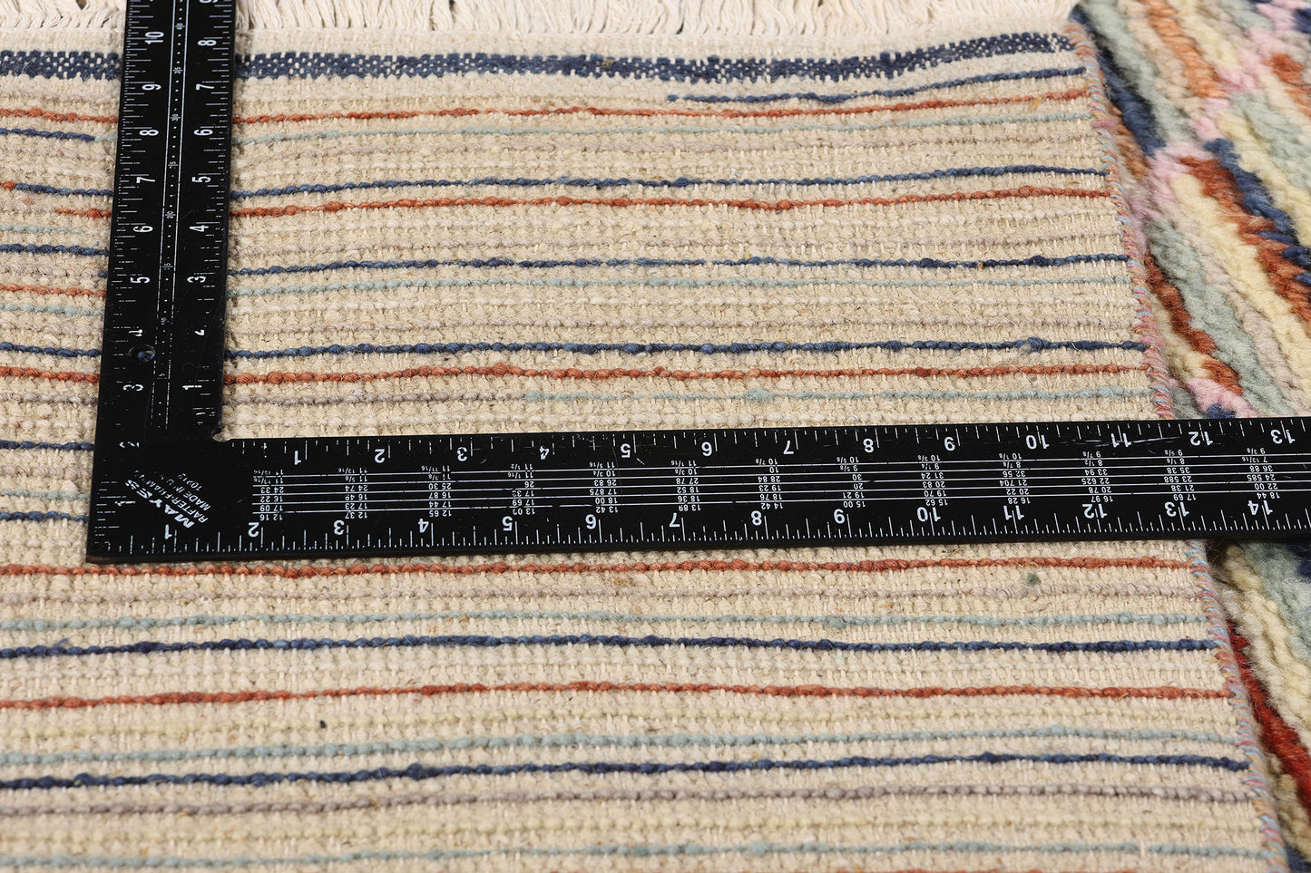 8 x 10 Striated Harmony Modern Boho Moroccan Rug 31225