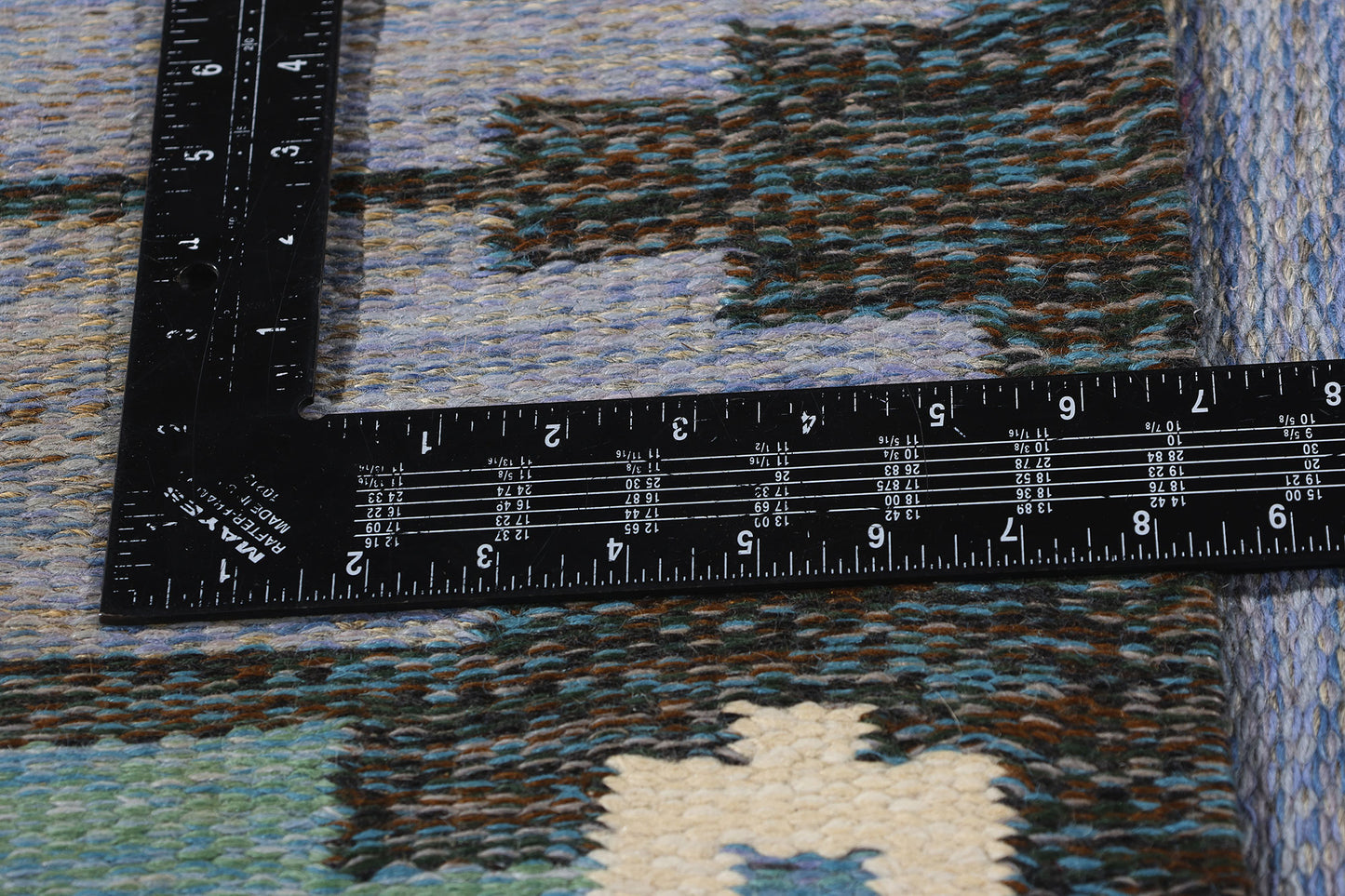 4 x 7 Sverker Greuholm Vintage Swedish Rollakan Rug 79057