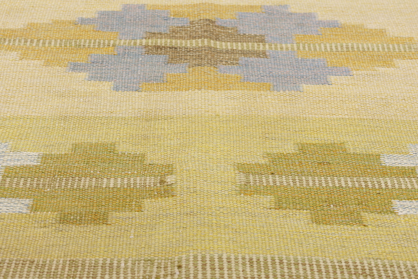 6 x 7 Vintage Swedish Rollakan Rug 79032
