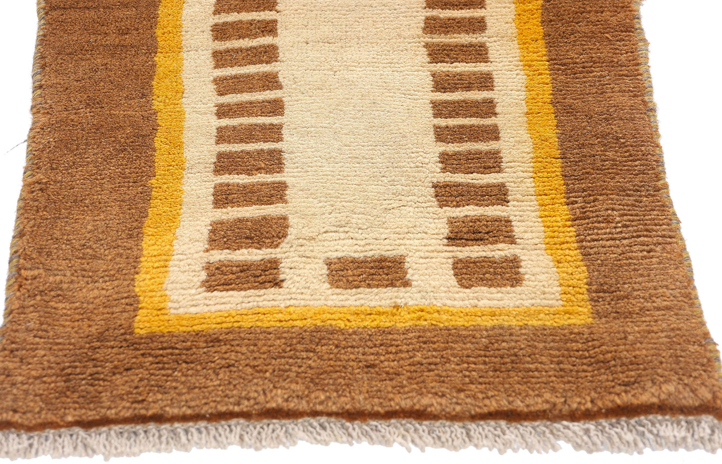 2 x 4 Vintage Swedish Scandinavian Rya Rug 79011