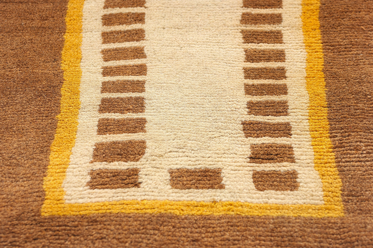 2 x 4 Vintage Swedish Scandinavian Rya Rug 79011
