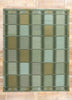 9 x 12 Scandinavian Modern Green Swedish Inspired Kilim Rug 31118