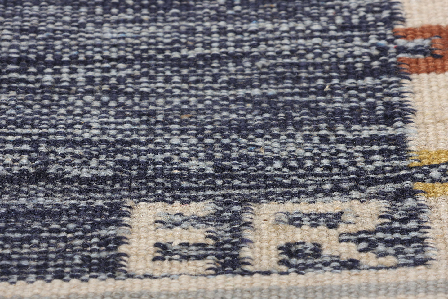 10 x 14 Scandinavian Modern Swedish Inspired Kilim Rug 31121