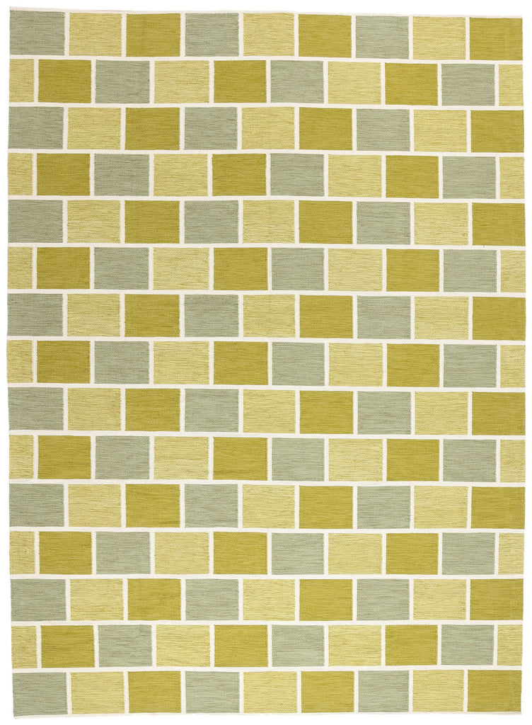 10 x 14 Scandinavian Modern Swedish Inspired Kilim Rug 31341