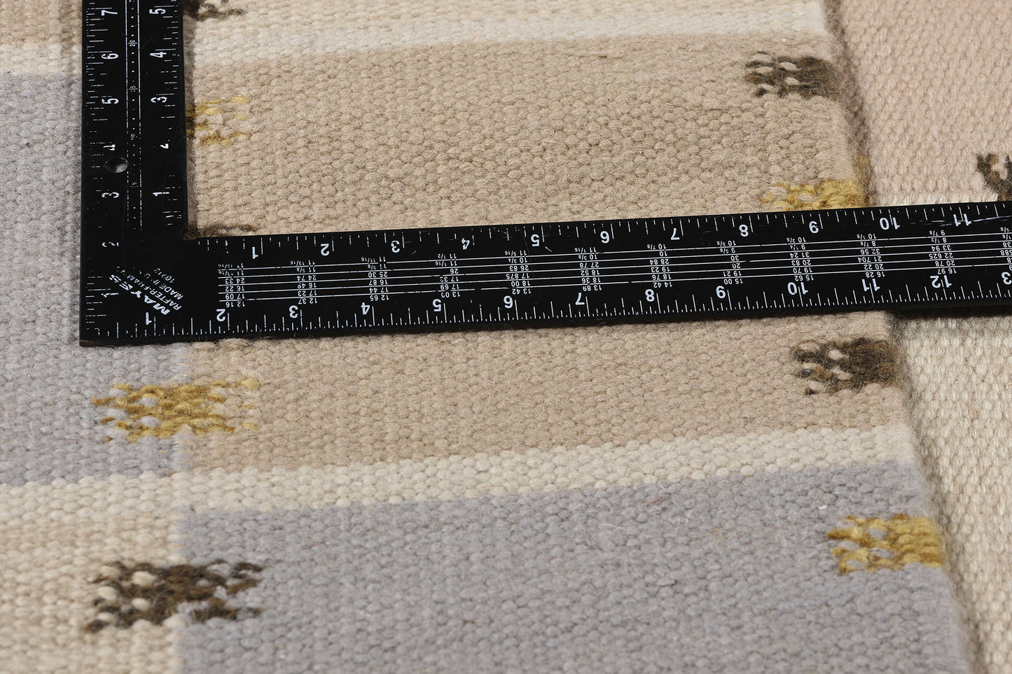 12 x 14 Scandinavian Modern Swedish Inspired Kilim Rug 31336