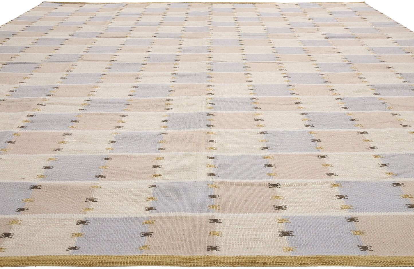 12 x 14 Scandinavian Modern Swedish Inspired Kilim Rug 31336