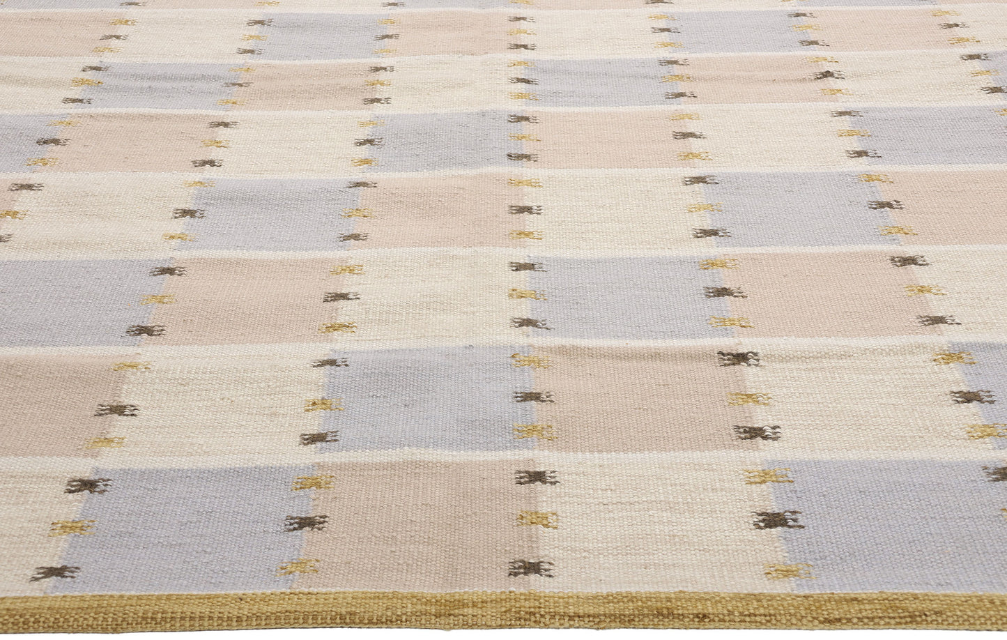 12 x 14 Scandinavian Modern Swedish Inspired Kilim Rug 31336