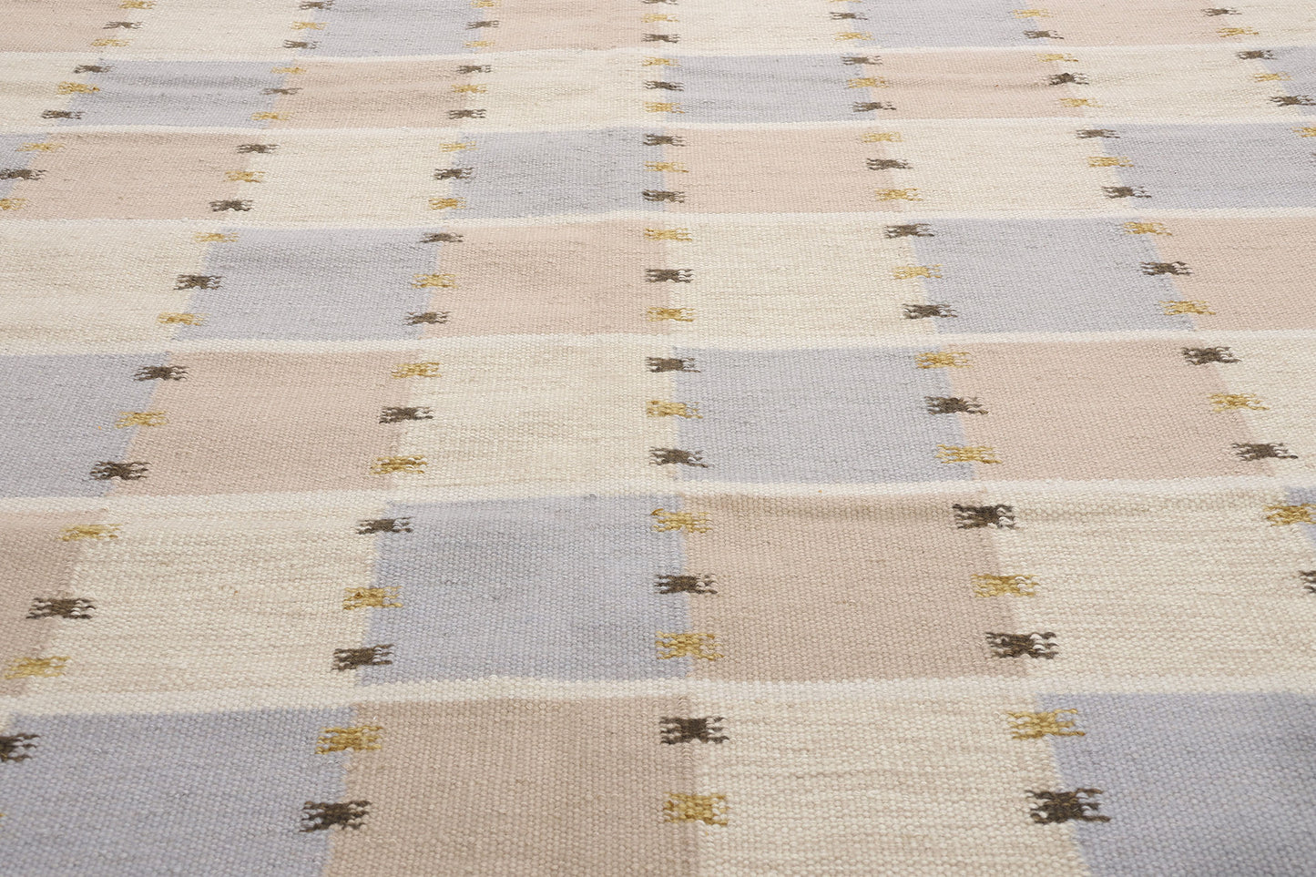 12 x 14 Scandinavian Modern Swedish Inspired Kilim Rug 31336