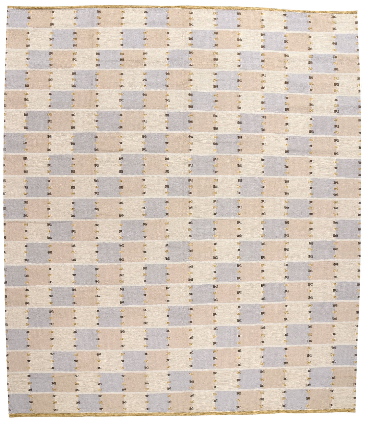 12 x 14 Scandinavian Modern Swedish Inspired Kilim Rug 31336