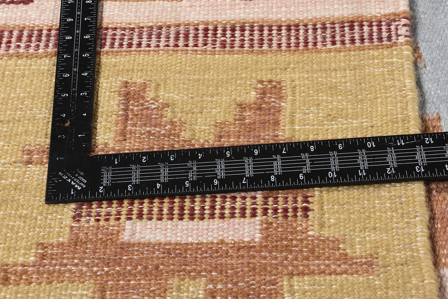 12 x 18 Scandinavian Modern Swedish Inspired Kilim Rug 31347