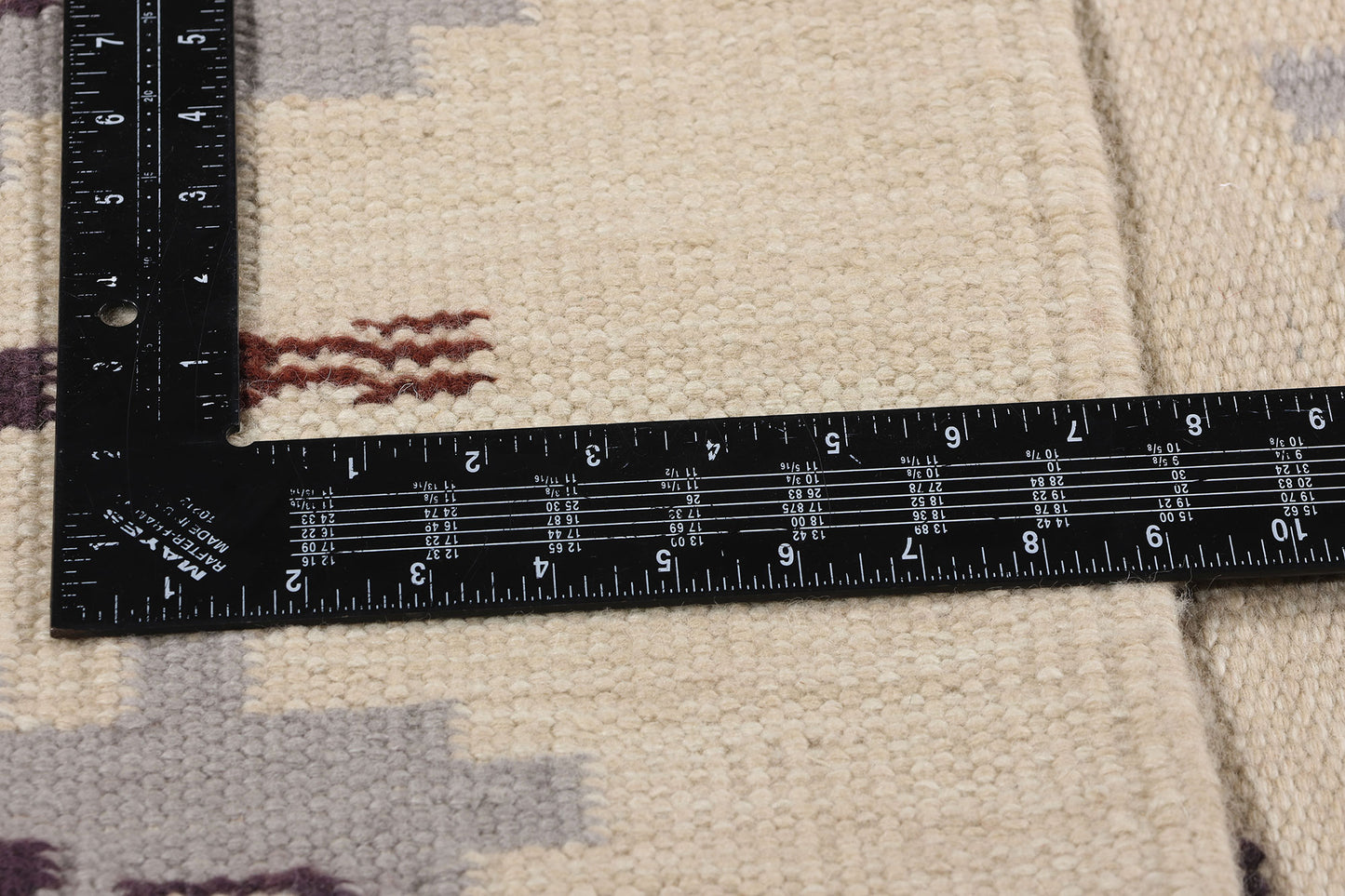7 x 17 Scandinavian Modern Swedish Inspired Kilim Rug 31342