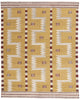9 x 12 Scandinavian Modern Swedish Inspired Kilim Rug 30674